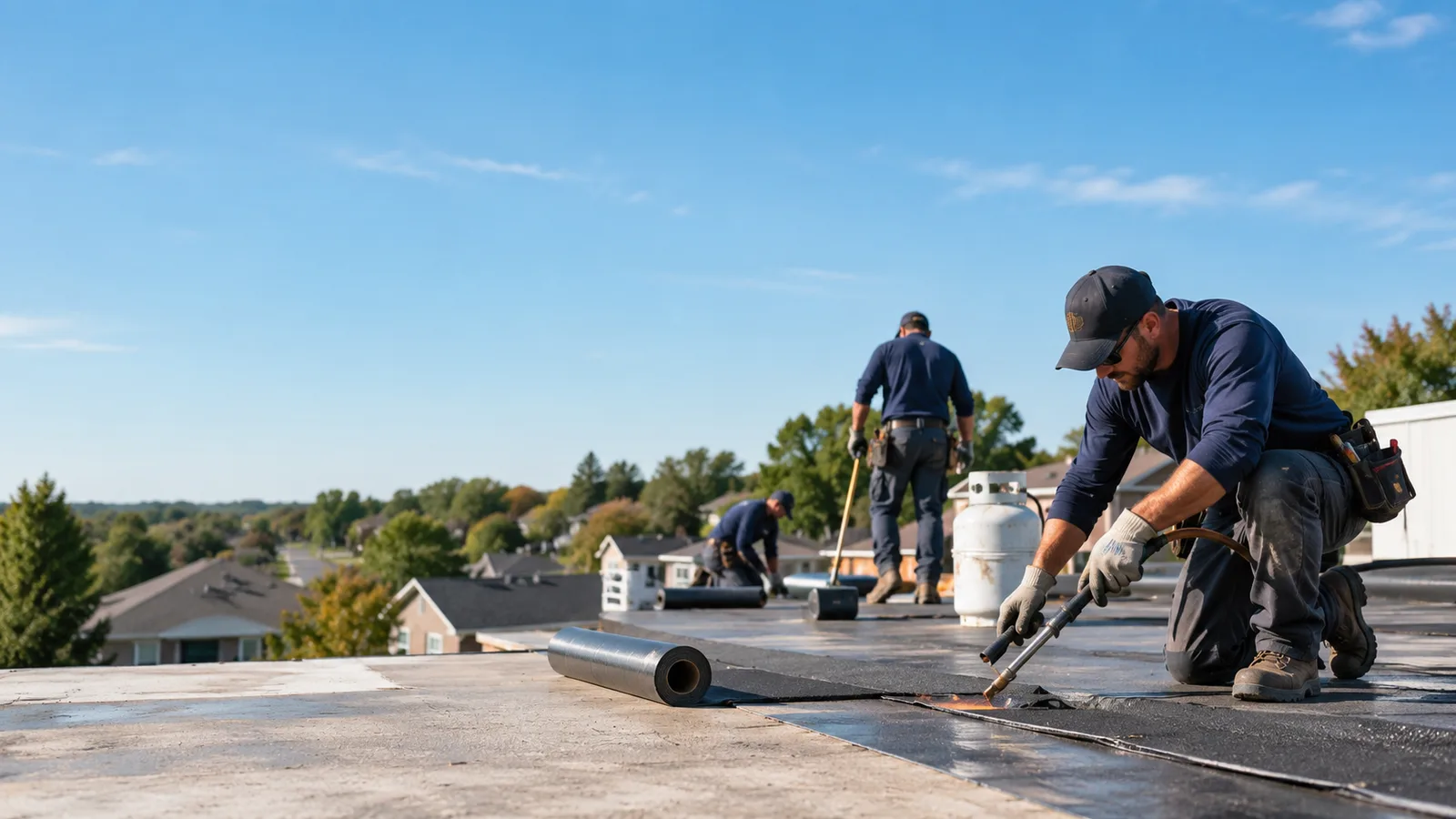 Flat Roof Leak Repair providers in Cherry Valley, IL